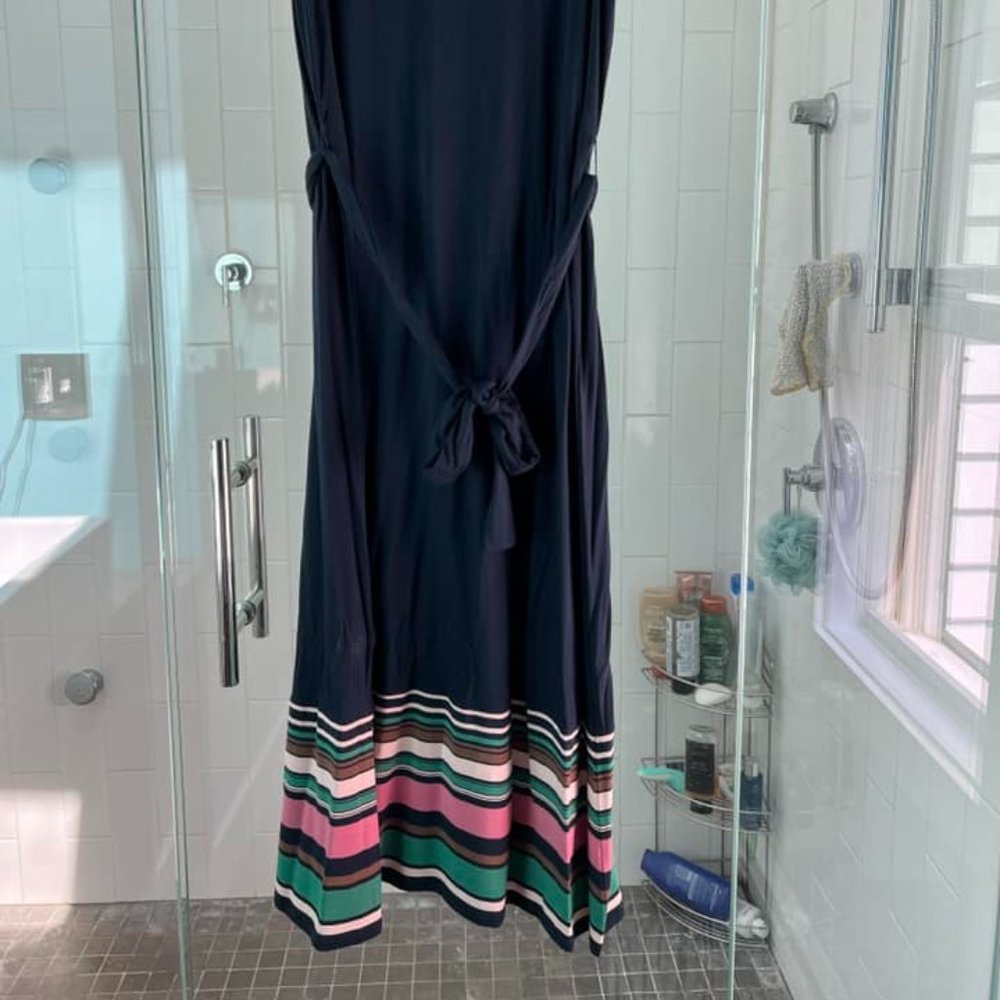 J.Jill Belted Maxi Dress